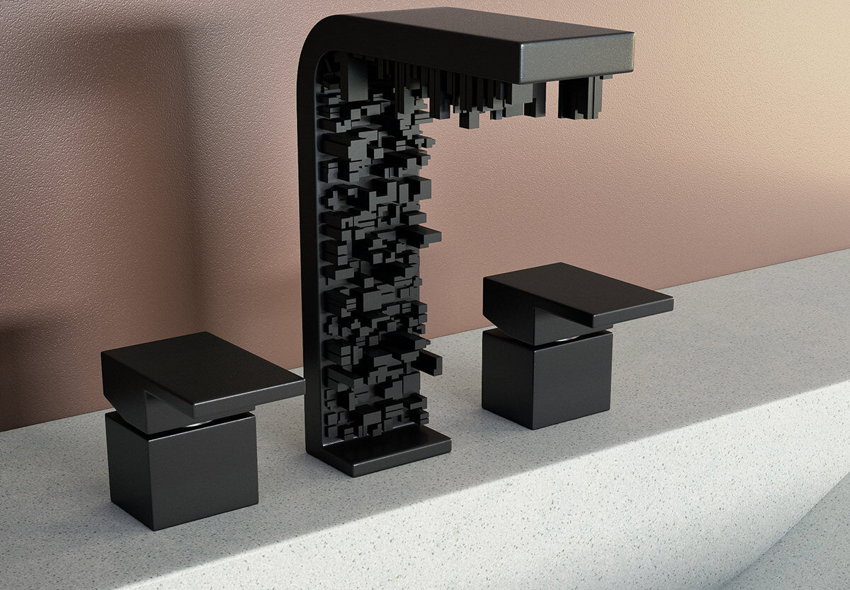 Cityscape faucet