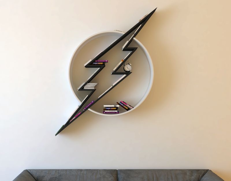 Flash Logo Shelf