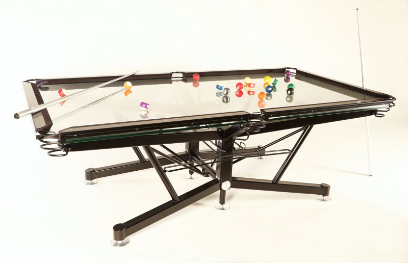 G1 Virtuoso Glass Pool Table by Elite Innovations