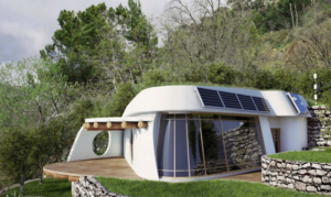 This self-sufficient house is designed to reduce carbon footprint