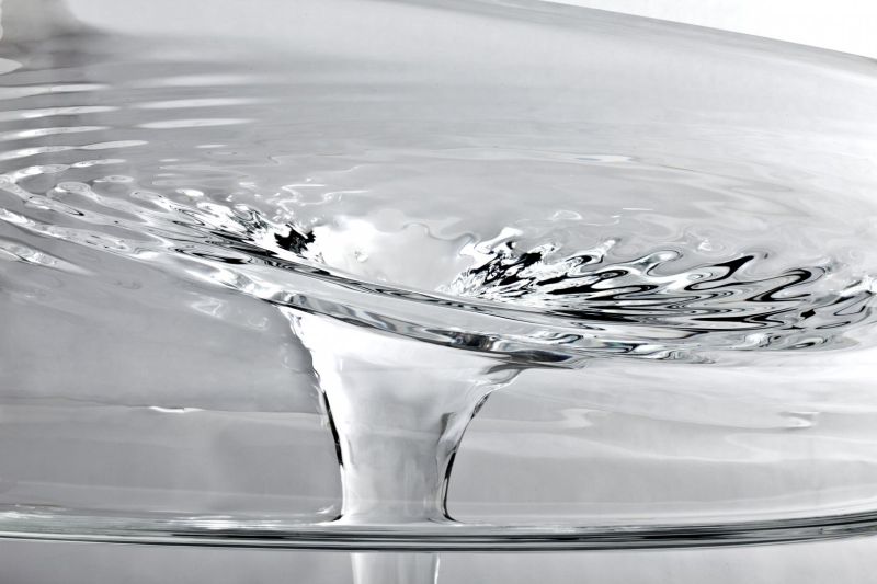 Liquid Glacial Coffee Table by Zaha Hadid