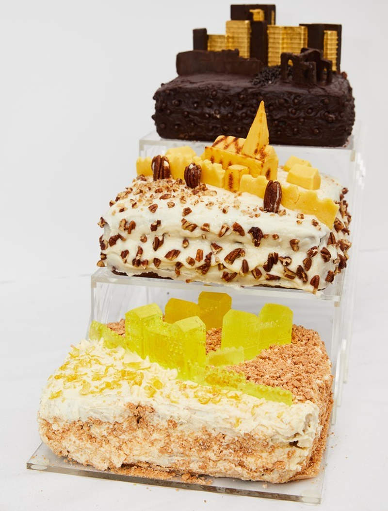 London Wall Place cake by Make architects