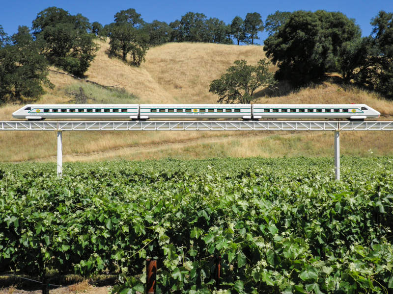 Man builds prototype of atmospheric transportation system at his vineyard 