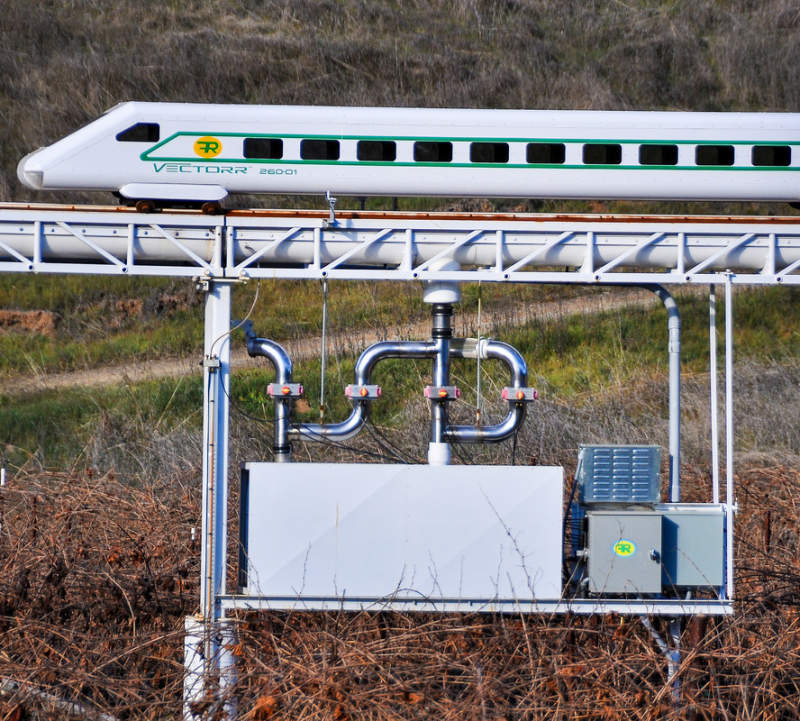 Man builds prototype of atmospheric transportation system at his vineyard 