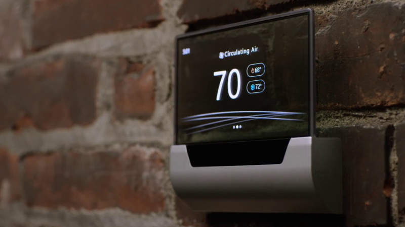 Microsoft announces GLAS smart thermostat 