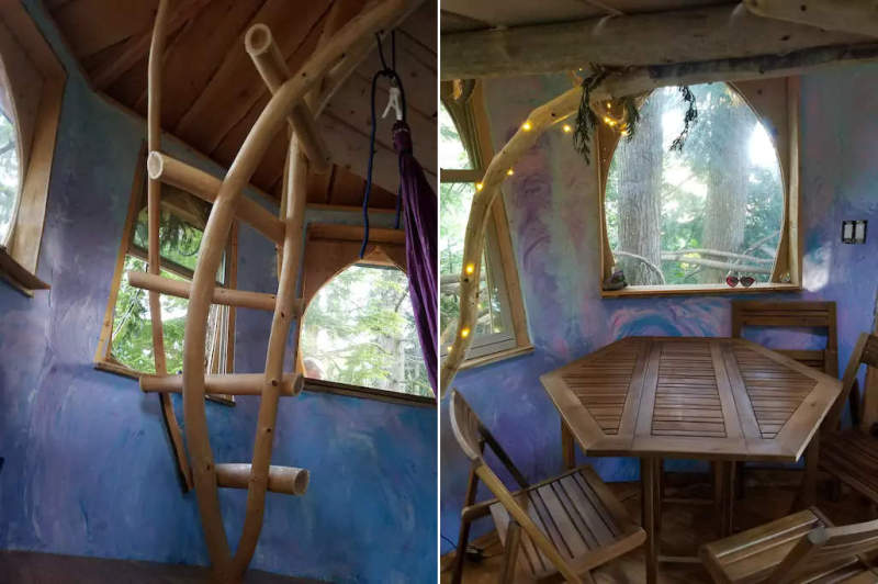 Mountain Views B&B Retreat in Monroe offers pot-friendly treehouses