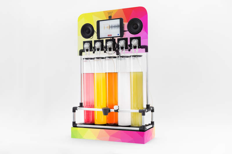 Squeeze Music juicer lets you taste your favorite music 