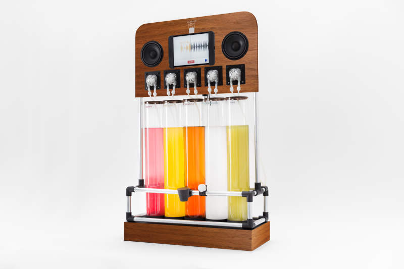 Squeeze Music juicer lets you taste your favorite music