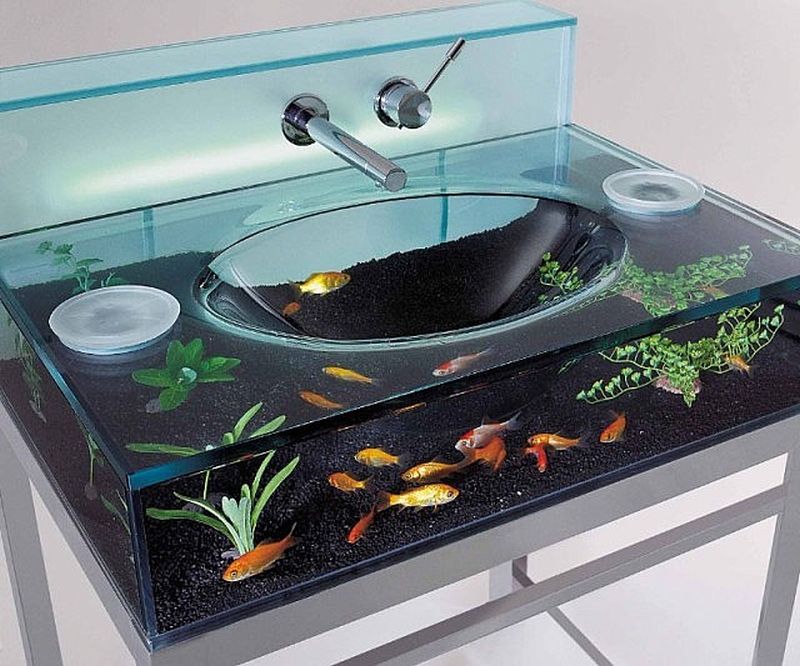 Moody Aquarium Sink