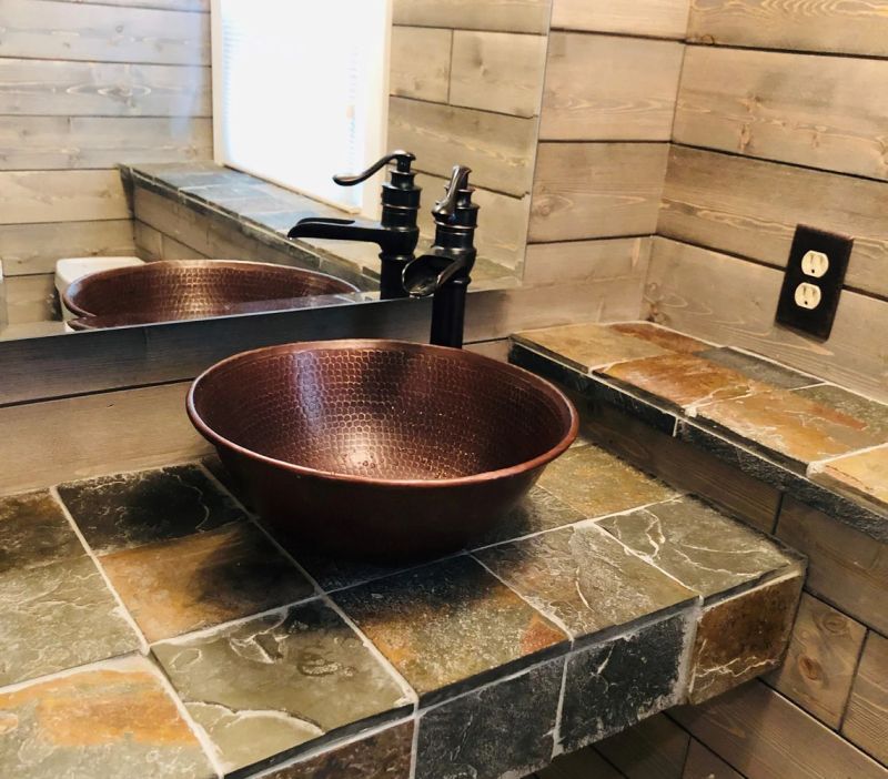 bronze metal wash basin designs