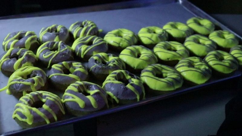 glow-in-the-dark donuts