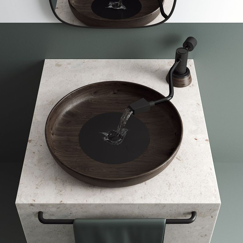 vinyl player wash basin