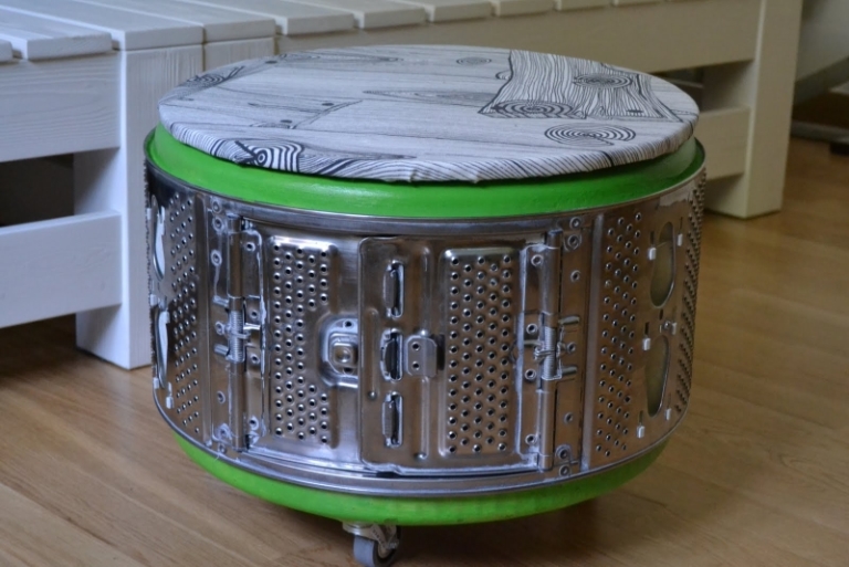 Creative Ideas to Recycle Washing Machine Drum into Functional Objects