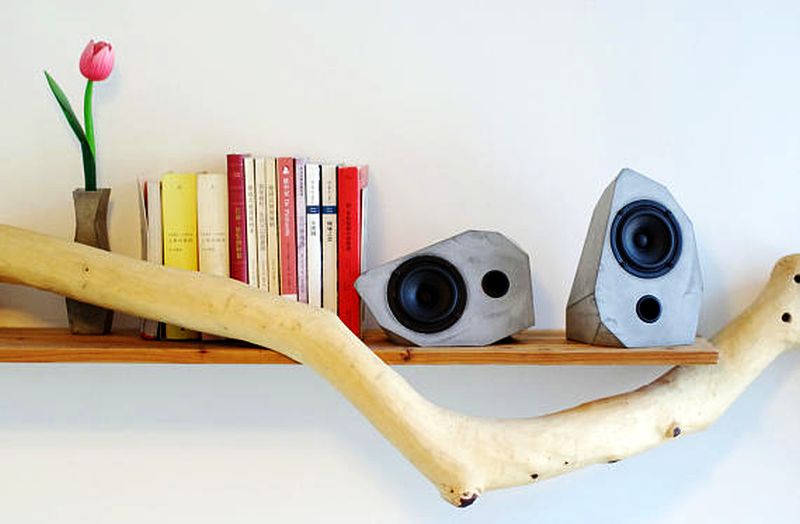 Geometrical speaker by Home Made Home Studio