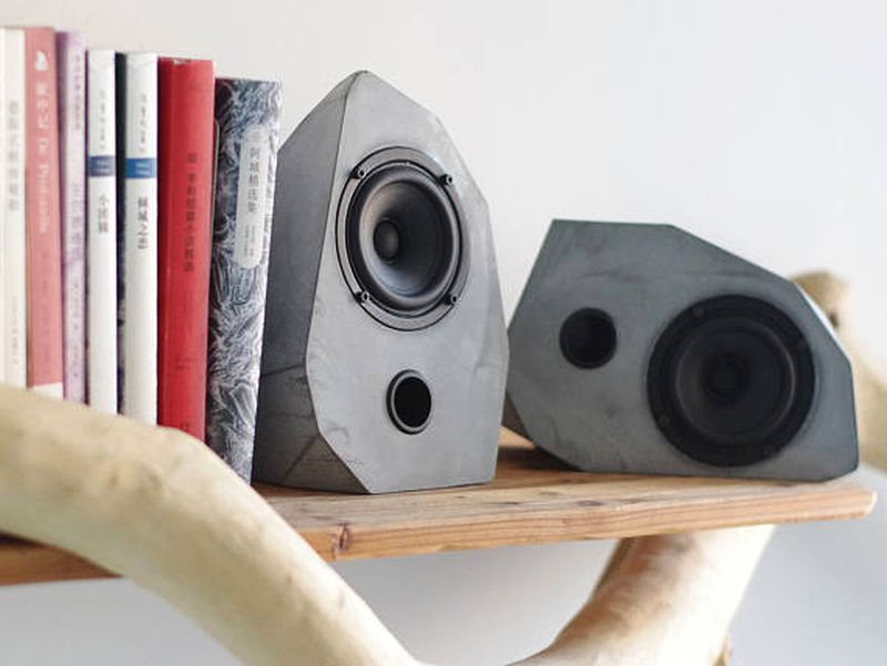 Geometrical speaker by Home Made Home Studio