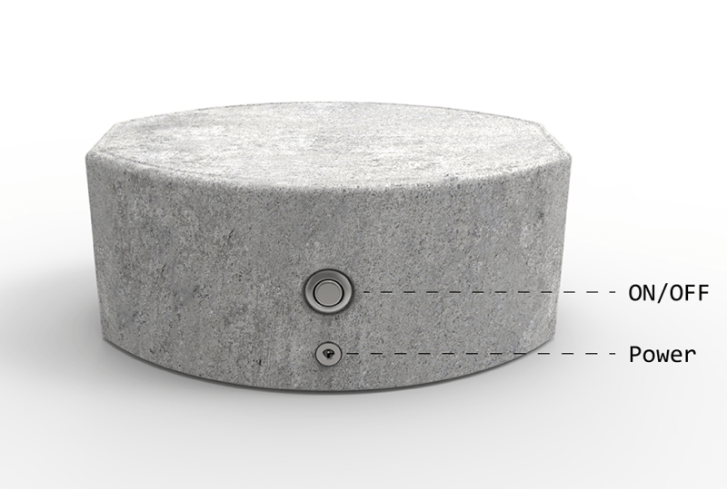 Jambox concrete speaker by Yves Béhar