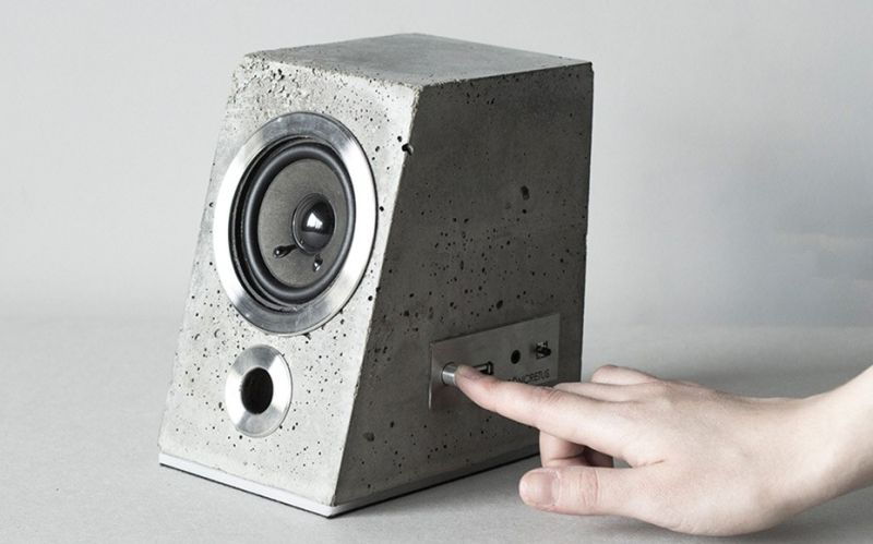 Satori & Scout's Concrete speaker 