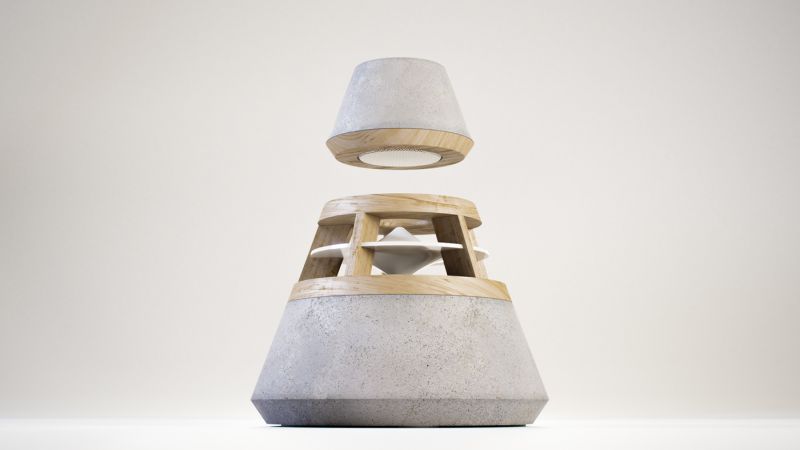 concrete speaker by HEVI 