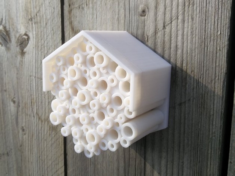 3D printing bee hotel