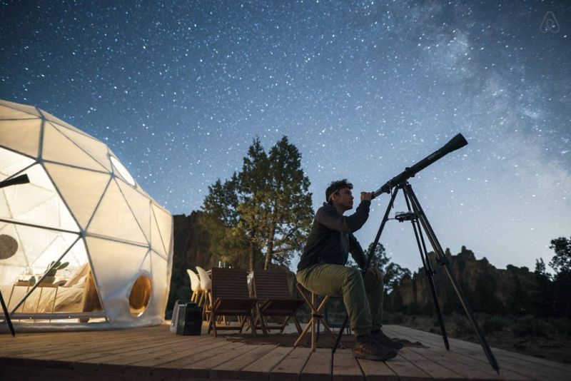 Win a chance to experience solar eclipse in an Airbnb dome