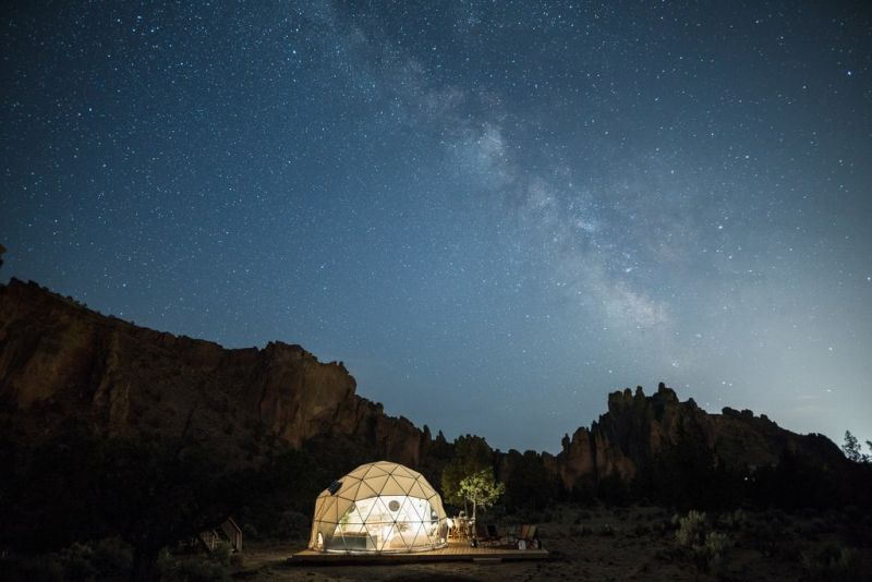 Airbnb dome 