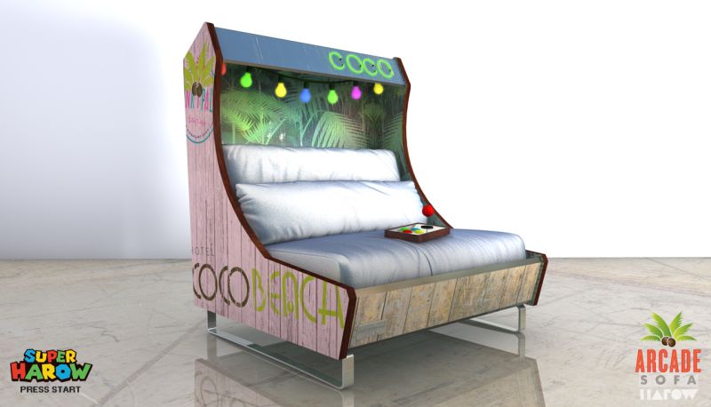 Arcade Sofa by Harow