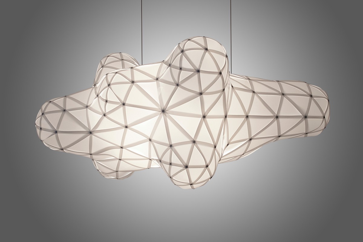 plastic cloud lamp 