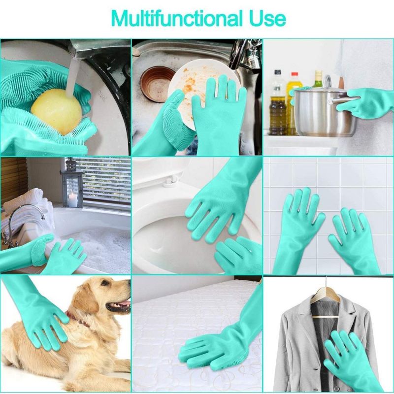 Dishwashing gloves