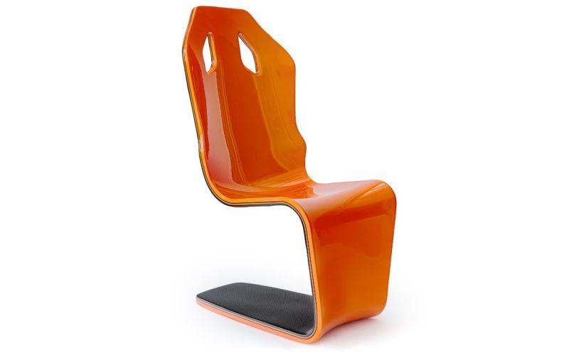 F1 Carbon Fiber Lounge Chair by philip Caggiano