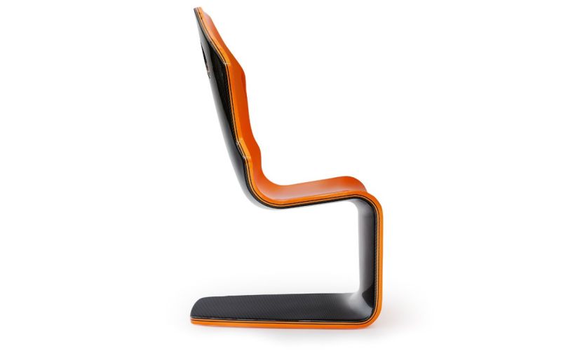 F1 Carbon Fiber Lounge Chair by philip Caggiano