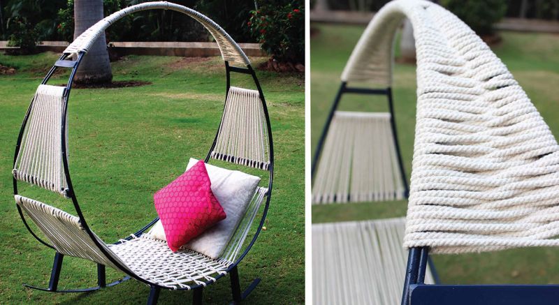 Hammock rocking chair