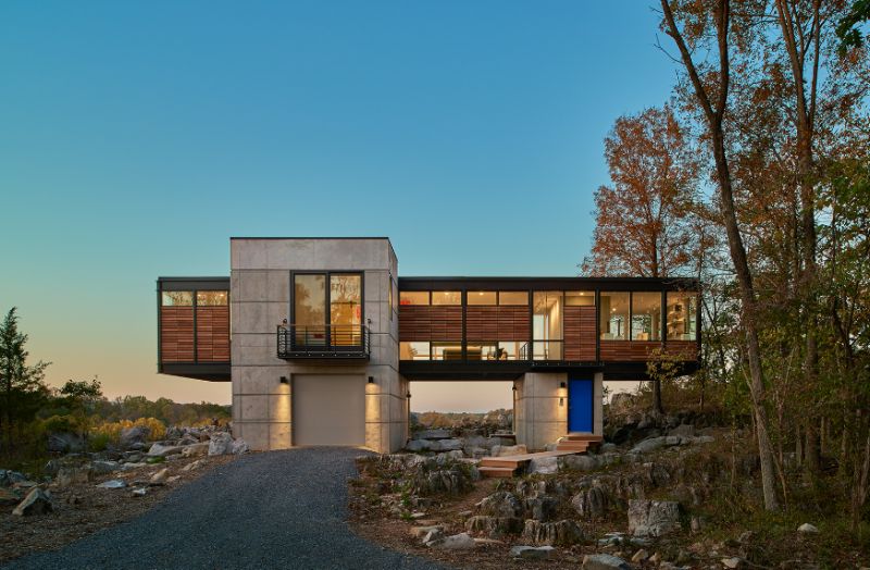 Hawk’s nest in West Virginia