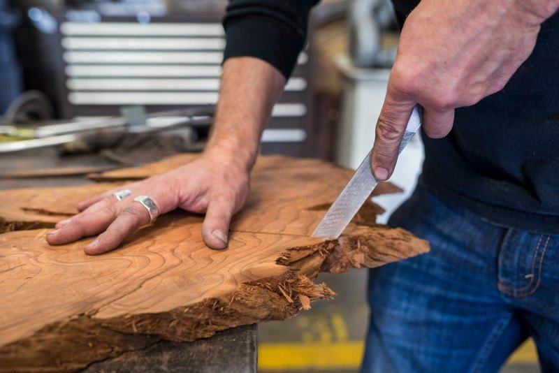 Kerf Table by Olson Kundig