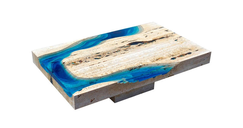 Lagoon table by LA Tables 