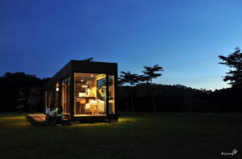 Living iHouse: Taiwan's first smart shipping container house 