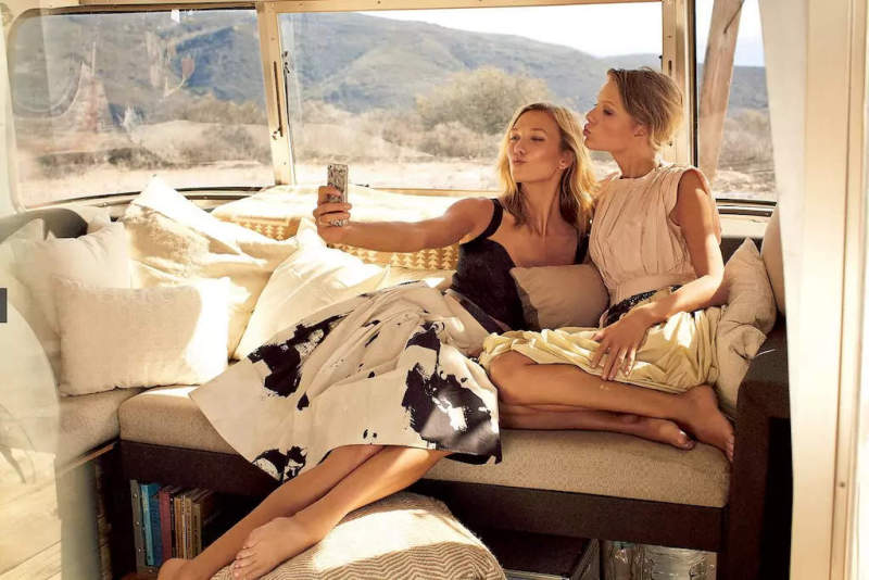 Rent this Airstream trailer from Taylor Swift’s Vogue photo shoot at Airbnb 