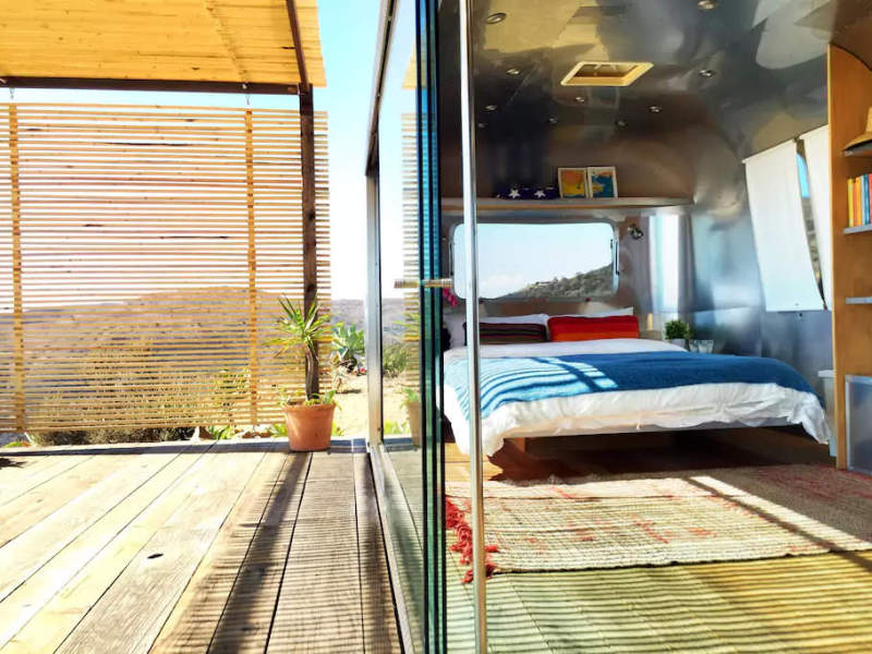 Rent this Airstream trailer from Taylor Swift’s Vogue photo shoot at Airbnb 