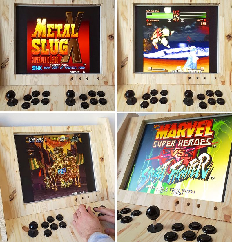 Retrogaming Arcade Cabinet DIY