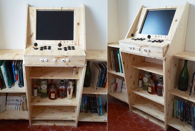 Retrogaming Arcade Cabinet DIY