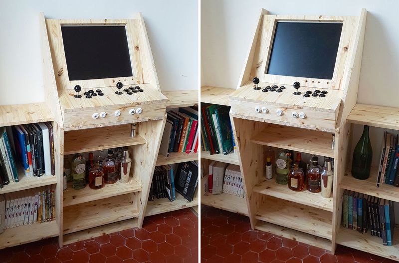 Retrogaming Arcade Cabinet DIY