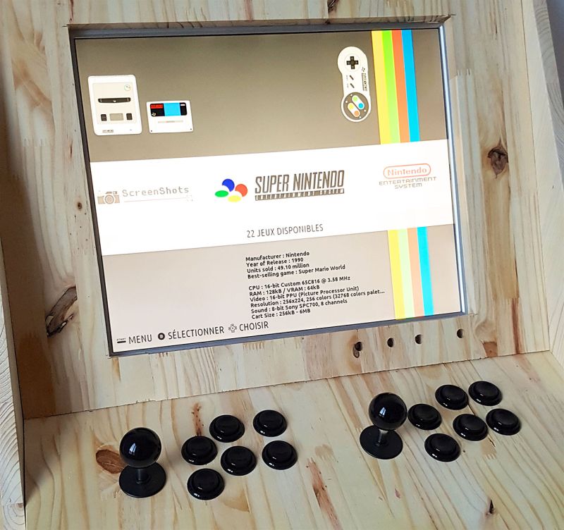 Retrogaming Arcade Cabinet DIY