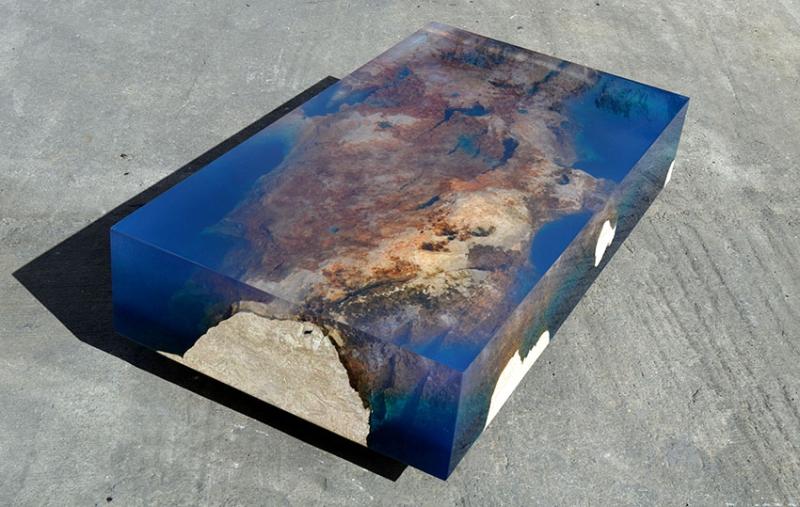 Starry sea lagoon table by LA Tables 