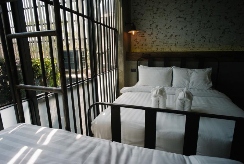 Sook Station prison themed hotel