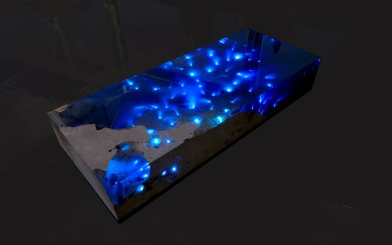 Starry sea lagoon table by LA Tables 