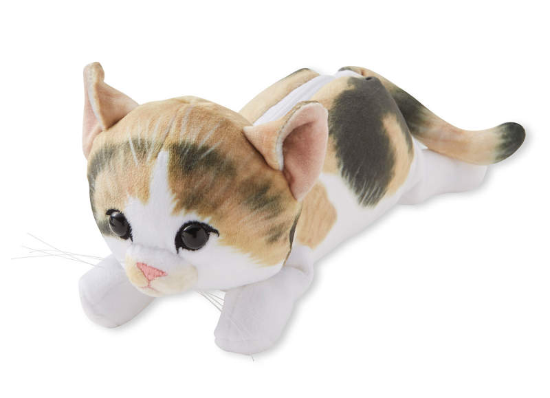 These cuddly cat-shaped zippered pouches are too cute to handle 