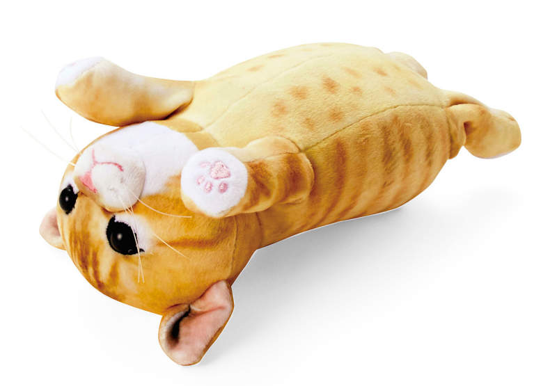 These cuddly cat-shaped zippered pouches are too cute to handle 