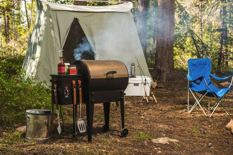 Timberline WiFire Grill is Ideal for camping 