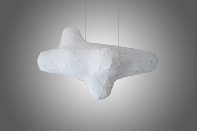 plastic cloud lamp 