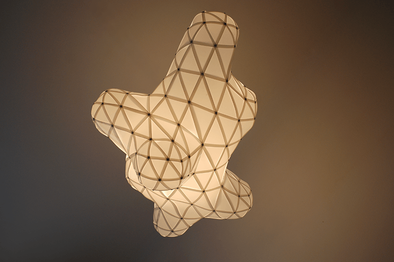 plastic cloud lamp 