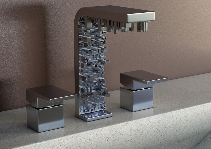 sculptural tap design